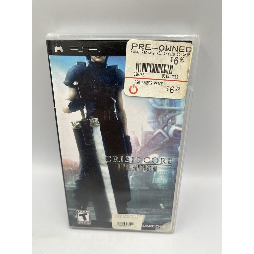 Crisis Core: Final Fantasy VII (Sony PSP, 2008) CIB - Complete